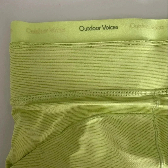 Outdoor Voices Thrive 5” Short XXS Margarita (Lt. Lime) Run Hike Media Pockets - Picture 5 of 11